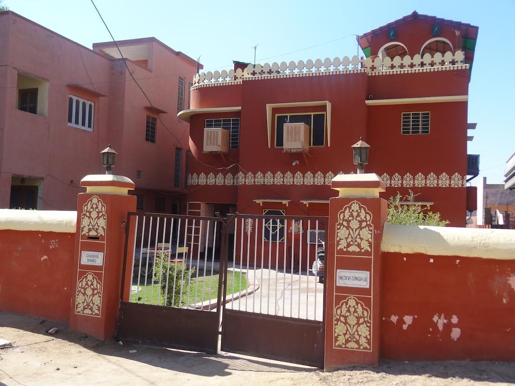 Chandra Niwas Guest House Bikaner Exteriör bild