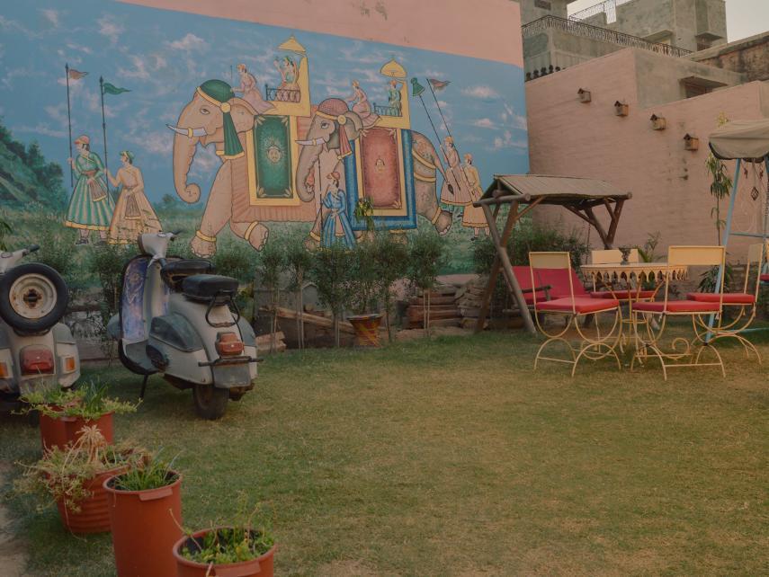 Chandra Niwas Guest House Bikaner Exteriör bild
